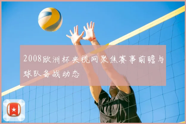 2008欧洲杯央视网聚焦赛事前瞻与球队备战动态