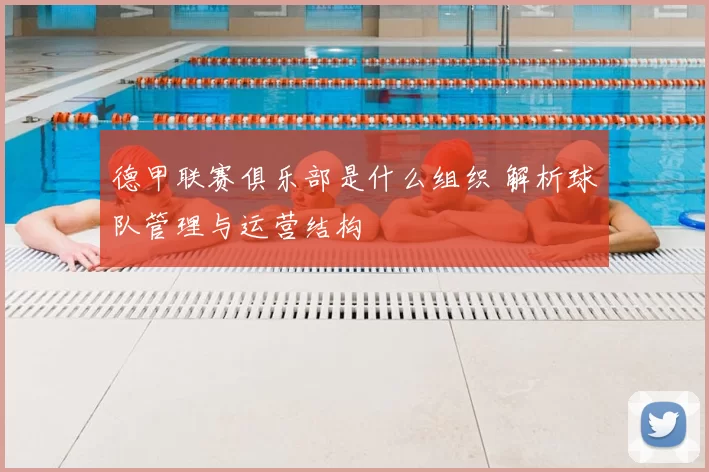 德甲联赛俱乐部是什么组织 解析球队管理与运营结构